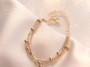 Gelang Titanium 3 layer anti karat