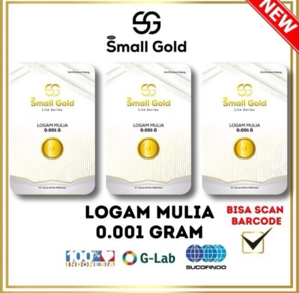 Emas mini 0,001 gr - Gambar 2