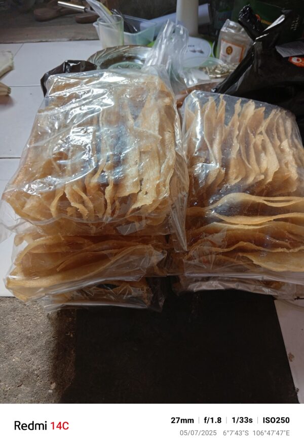 Krupuk gendar 1/2 KG