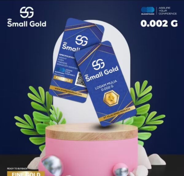 Emas mini 0,002 gr