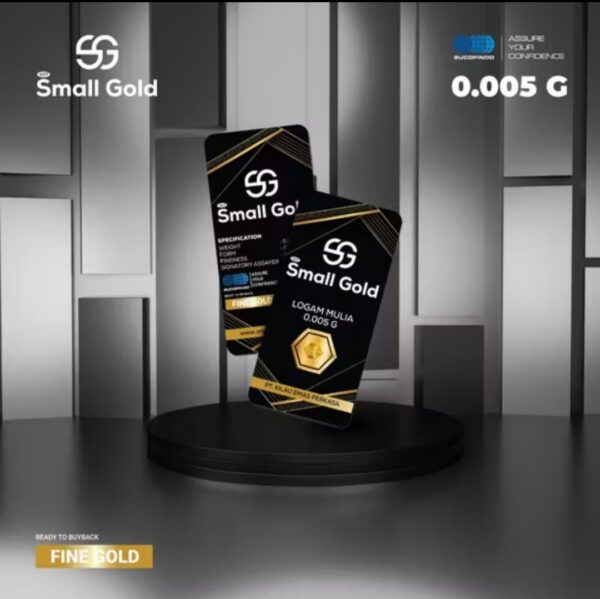 Emas mini 0,005 gr - Gambar 4