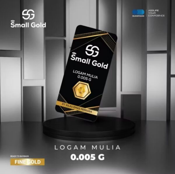 Emas mini 0,005 gr - Gambar 2