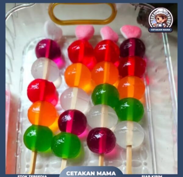 Tusukan Jelly isi 100 pcs - Gambar 3