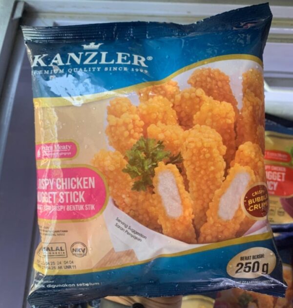Kanzler Crispy Chicken Nugget Stick 250gr