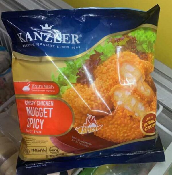 Kanzler Crispy Chicken Nugget Spicy 450gr