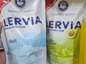 Sabun Susu Cair "LERVIA" 400ml
