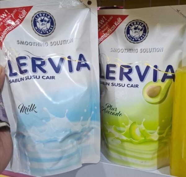 Sabun Susu Cair "LERVIA" 400ml