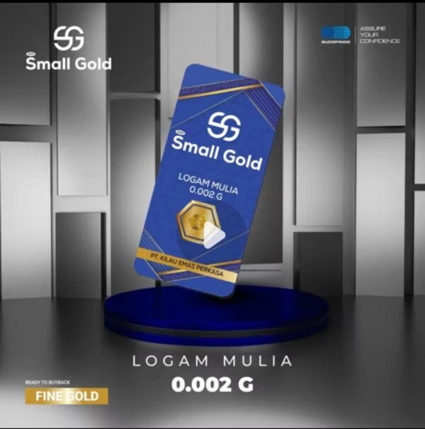 Emas mini 0,002 gr - Gambar 2