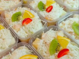 Salad buah "ADZAM" 200 gr. Fresh, creamy and healthy