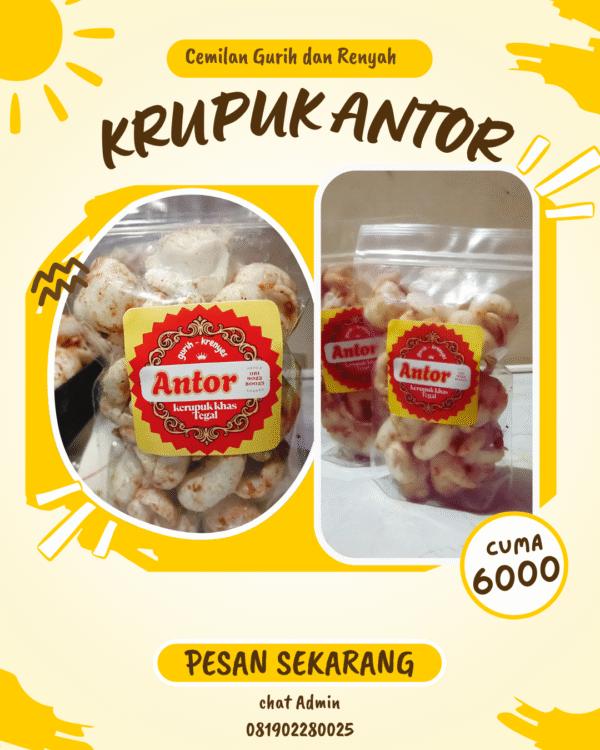 Kerupuk Antor Khas Tegal